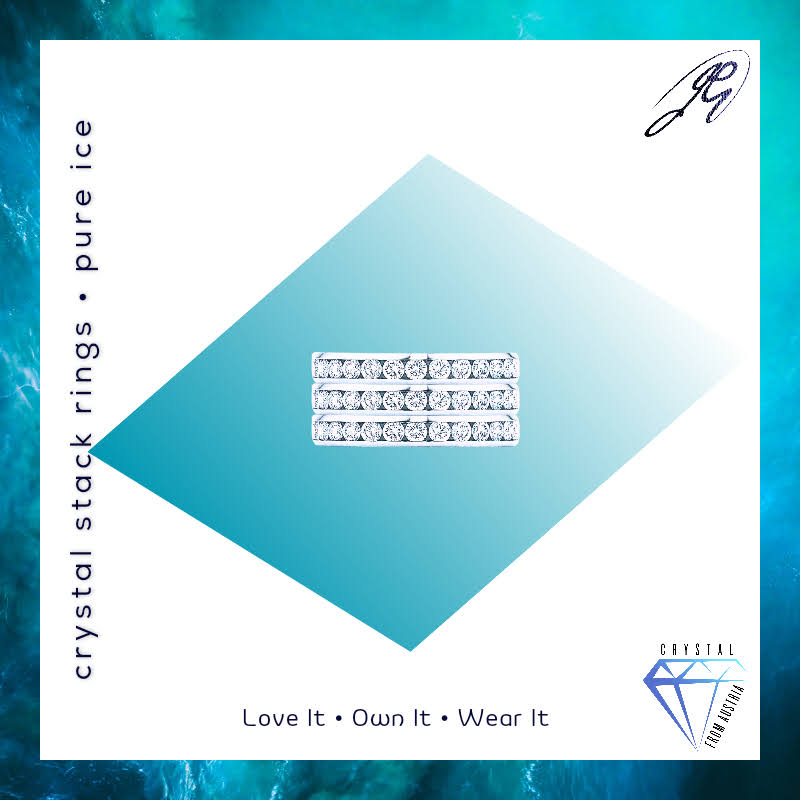 CRYSTAL STACK Rings