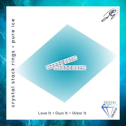 CRYSTAL STACK Rings
