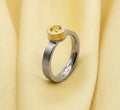 Silver & Gold (14k plated)