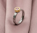 Silver & Gold (14k plated)