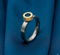 Silver & Gold (14k plated)