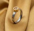 Silver & Gold (14k plated)