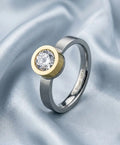 Silver & Gold (14k plated)